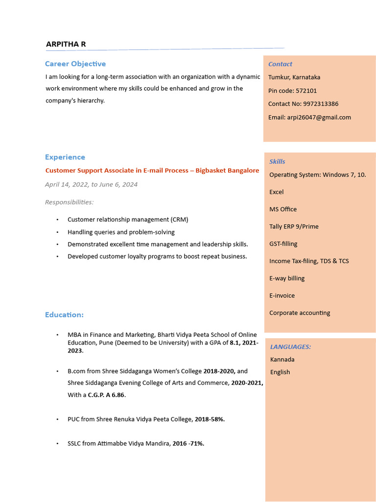 Arpitha R | PDF | Business | Economies