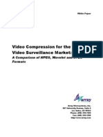 Video Compression For The Digital Video Surveillance Market