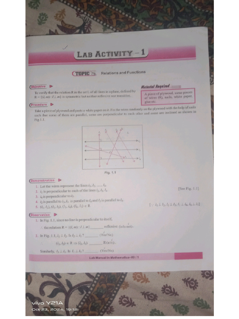 Practical of class 12th maths pdf