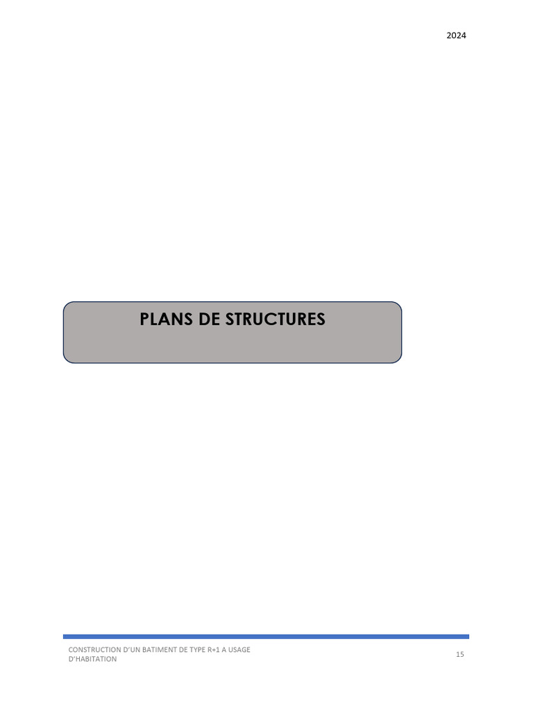 Plans de construction R+1 extensible | PDF | Béton | Génie du bâtiment