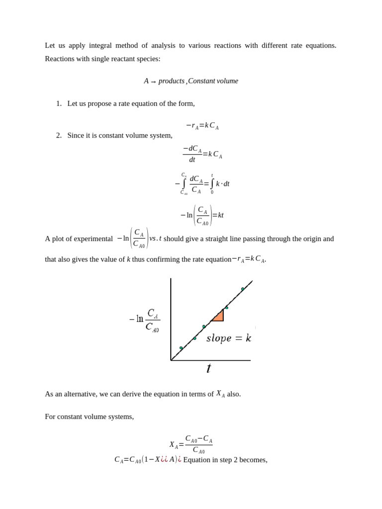 IntegralMethod For Costant Volume - 5 | PDF | Applied Mathematics ...