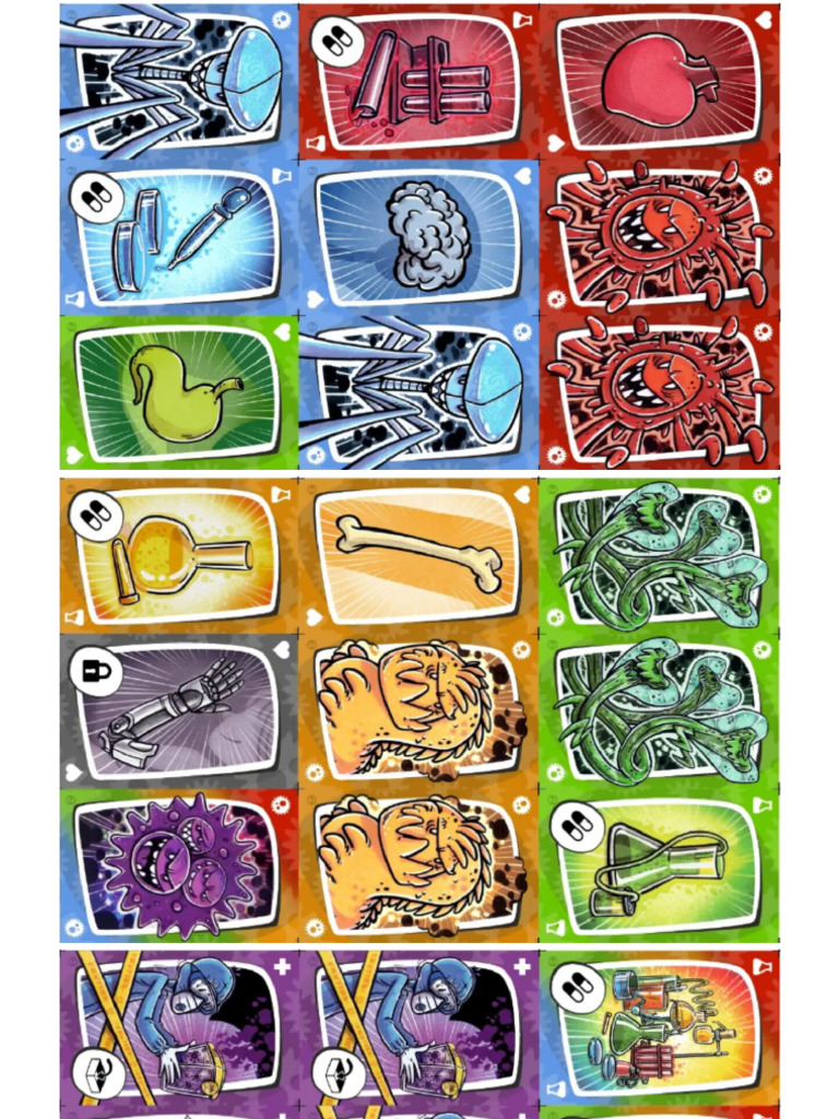 Virus 2 Juego Plantilla | PDF