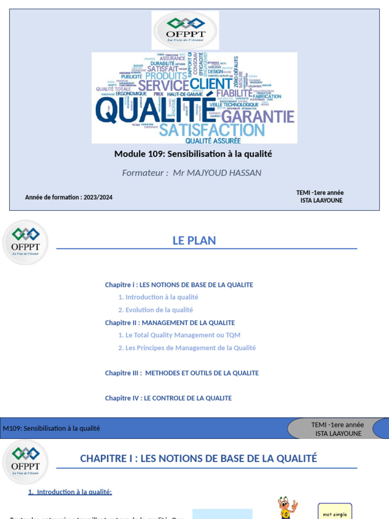 Sensibilisation à la qualité en entreprise | PDF | Management de la ...