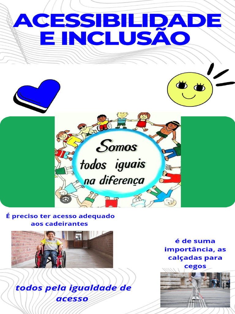 Acessibilidade e inclusão | PDF