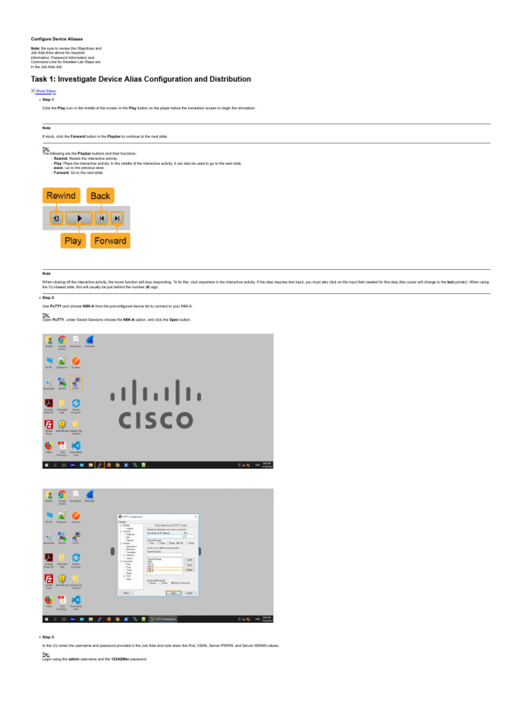 Configure Device Aliases in Networking | PDF | Command Line Interface ...