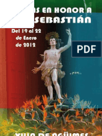Programa Fiestas San Sebastian - Agüimes2012