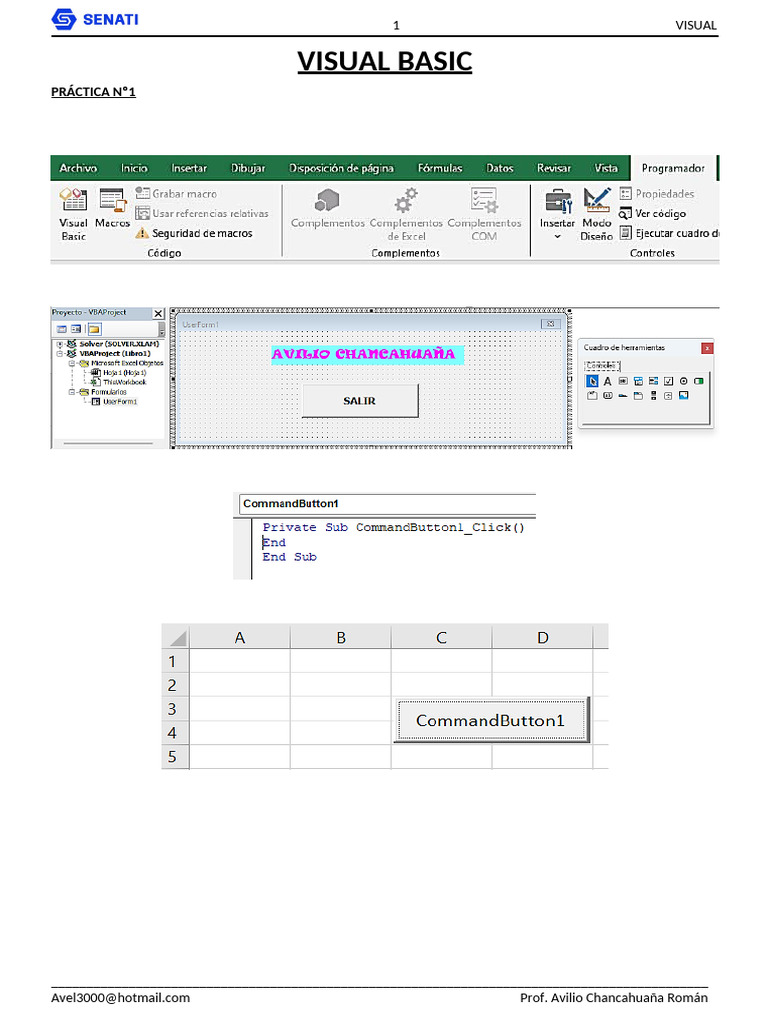 Programa en Visual Basic con Clave | PDF | Informática