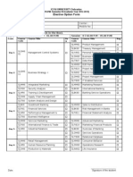 Elective Option Form: Center: Mobile No