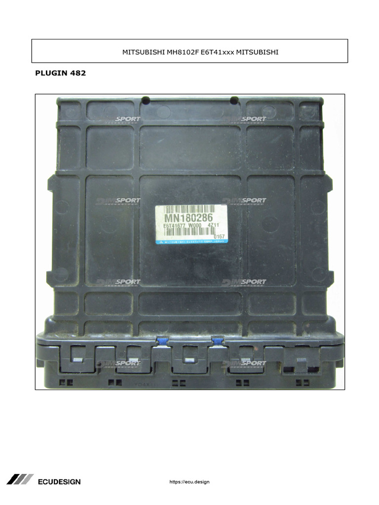 ECU Connection Guide for Technicians | PDF | Science & Mathematics ...