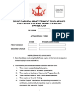 Lapplication Form - Bd Scholarship 2012-2013