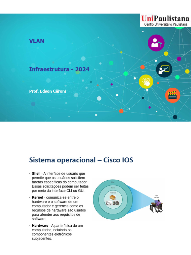 Vlan Unipa | PDF | Comutador de rede | Rede de computadores
