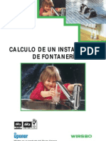 Calculo Fontaneria