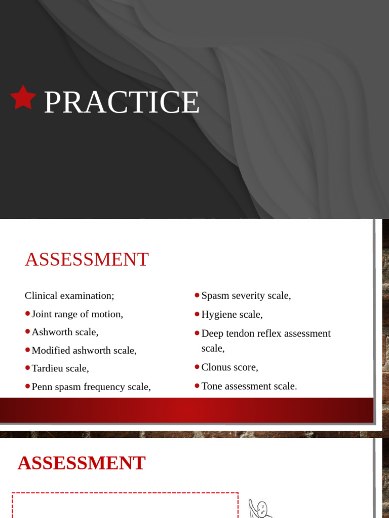 Comprehensive Spasticity Assessment Guide | PDF | Neuroscience ...