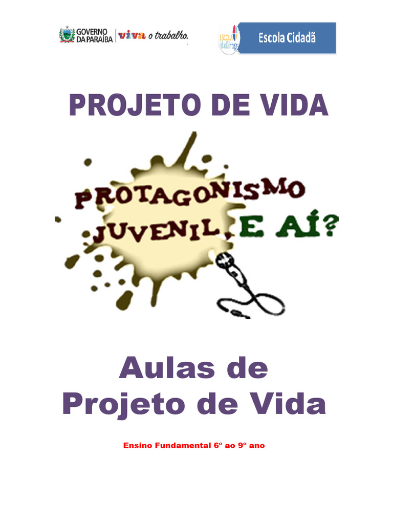Material de Projeto de Vida para Professores | PDF | Aprendizado ...