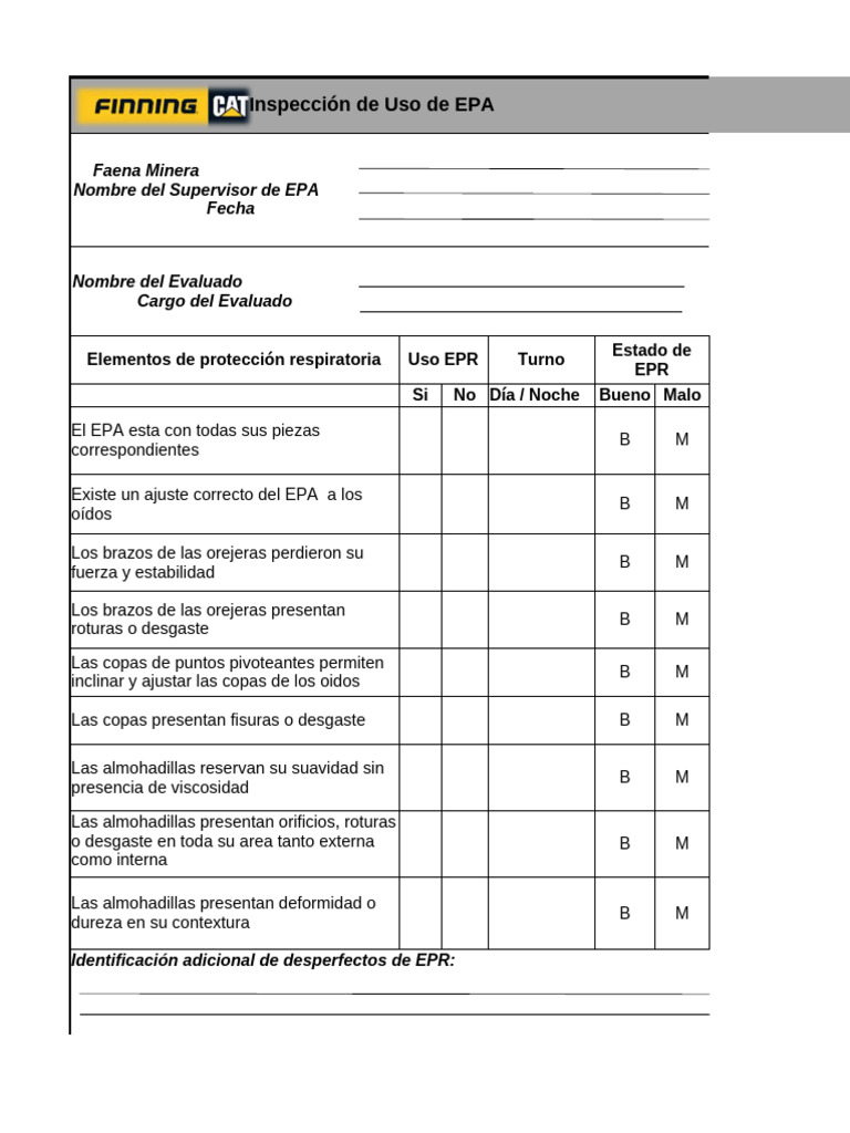 Inspección de EPA 2018 | PDF