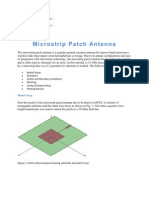 Micro Strip Patch Antenna