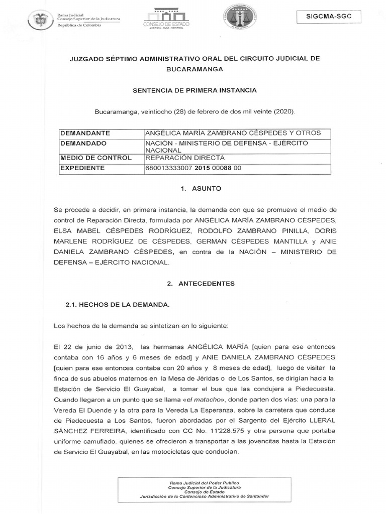 2015 00088 RD Sentencia | PDF