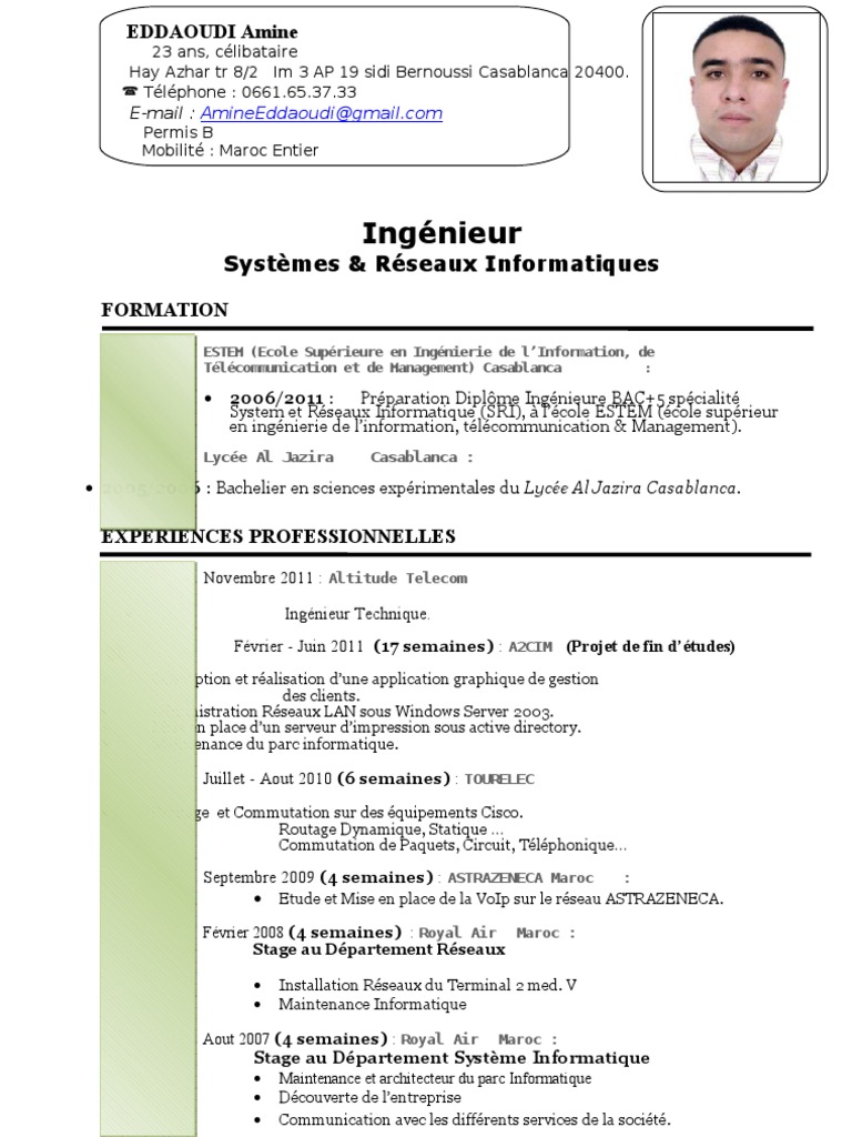 Cv Bachelier