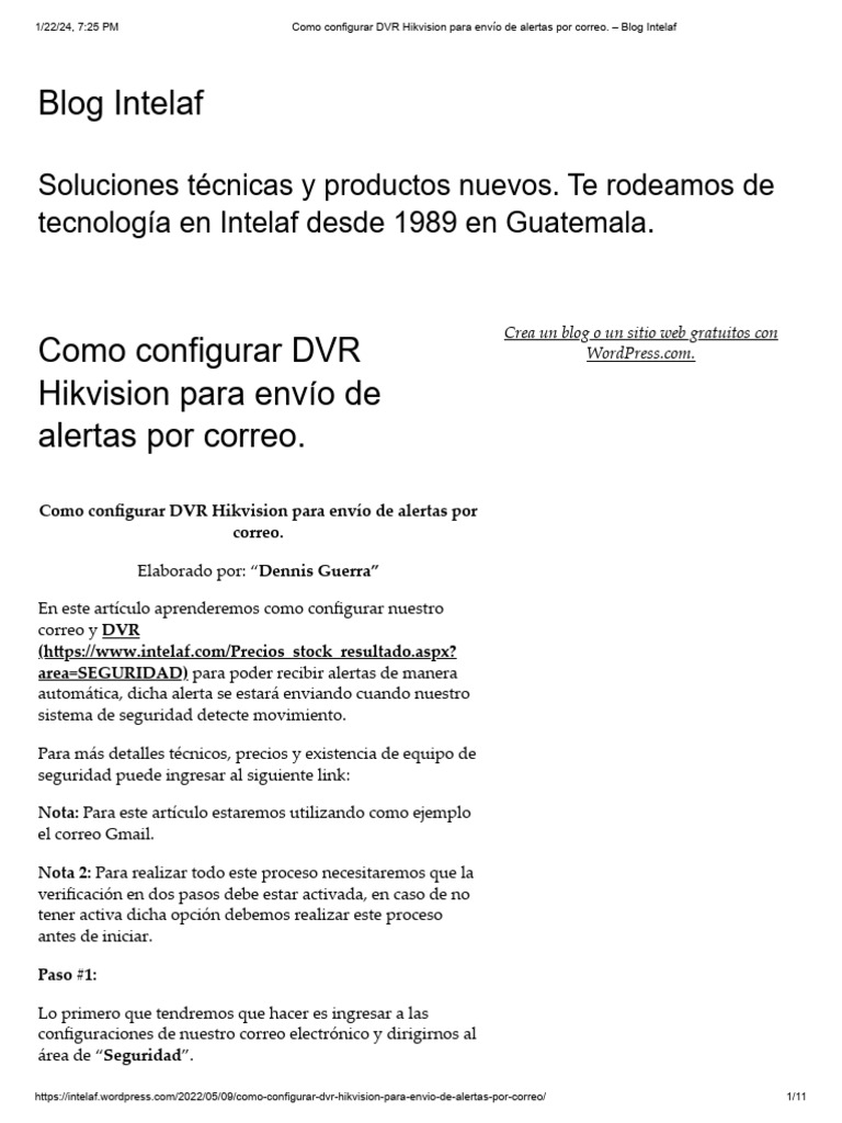 Alertas Configurar Google Chrome