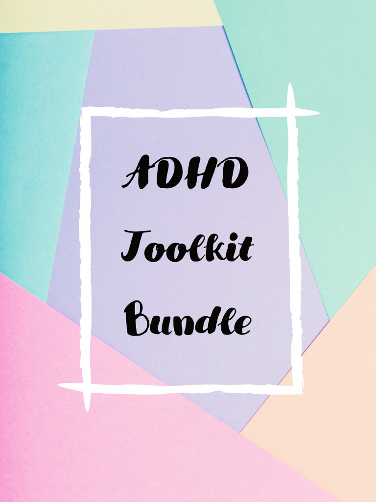 ADHD Toolkit Bundle A5 Size | PDF