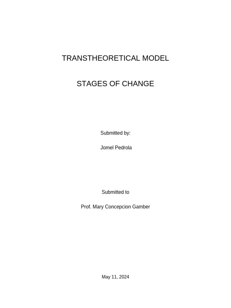 TTH Final Written Report | PDF | Behavior Modification | Applied Psychology