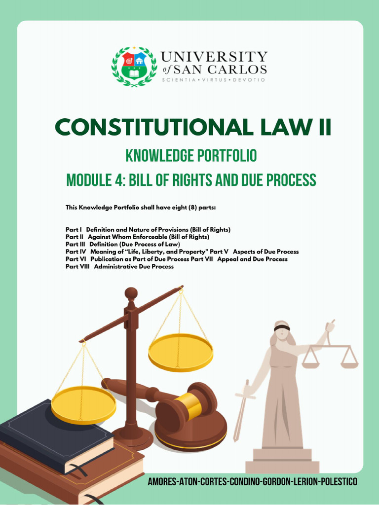 Bill of Rights Kp | PDF | Due Process Clause | Human Rights