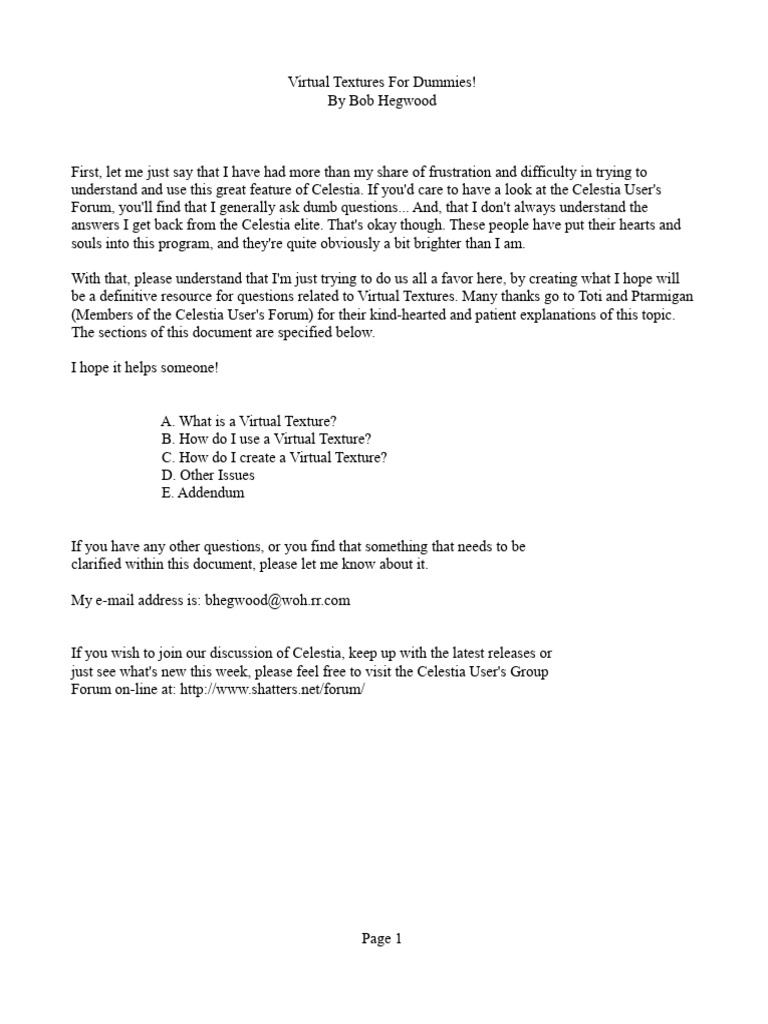 VT For Dummys | PDF | Image Resolution | Texture Mapping