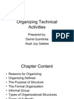 Organizing Technical Activities Guide