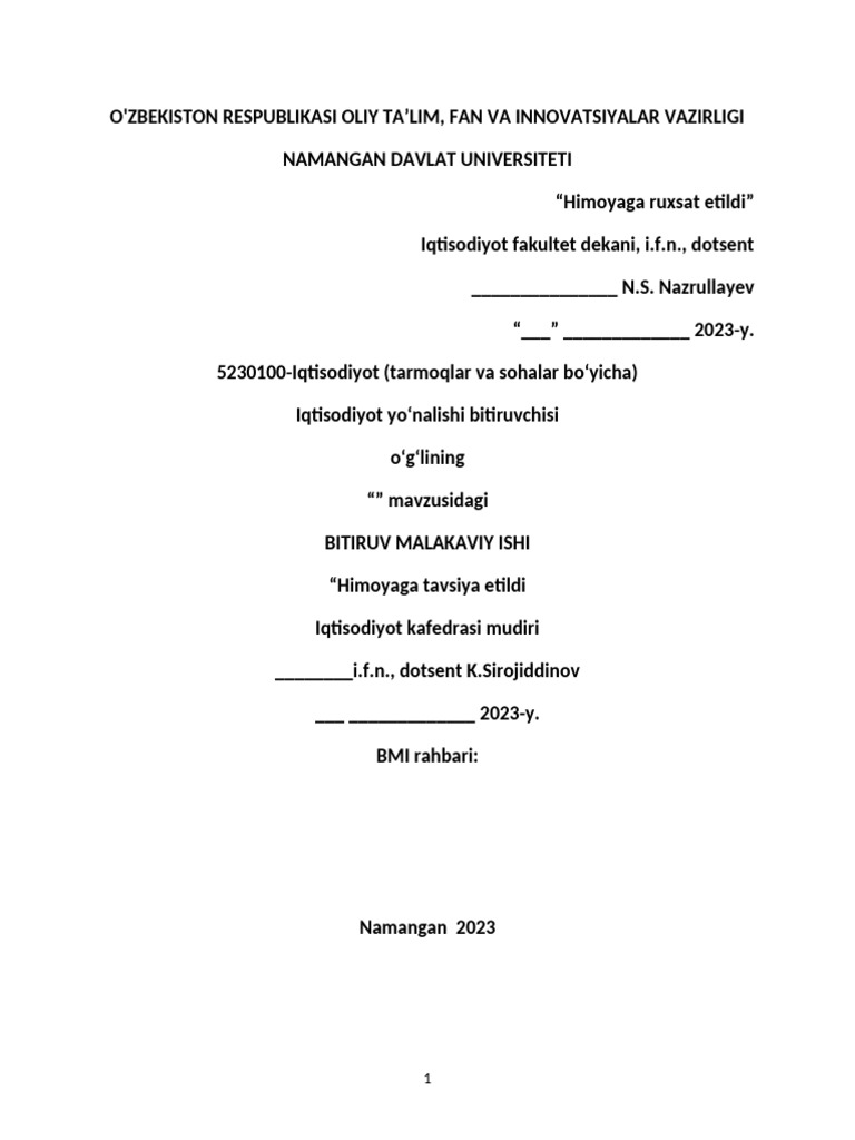 bmi 1 | PDF