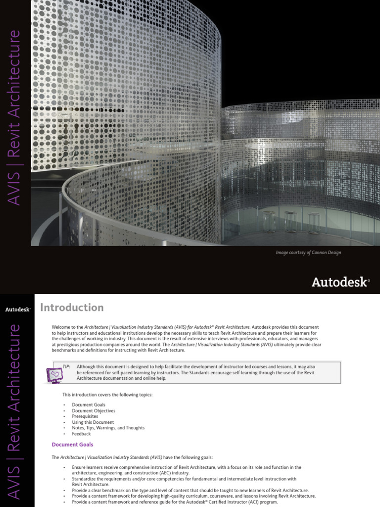 Avis - Revit Architecture | PDF | Conceptual Model | Autodesk Revit