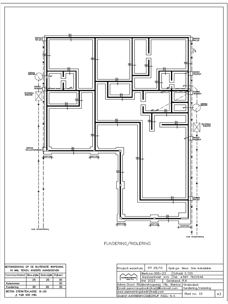 2 Fundering Riolering | PDF