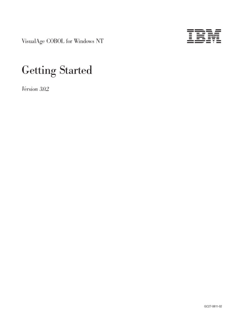 Getting Started Visual Age | PDF | Ibm Db2 | Object (Computer Science)
