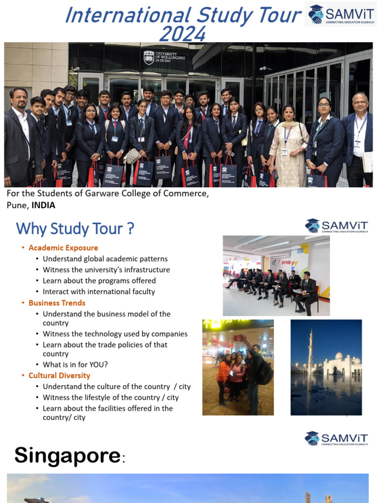 Singapore - Study Tour (Garware College) | PDF | Singapore | World Politics