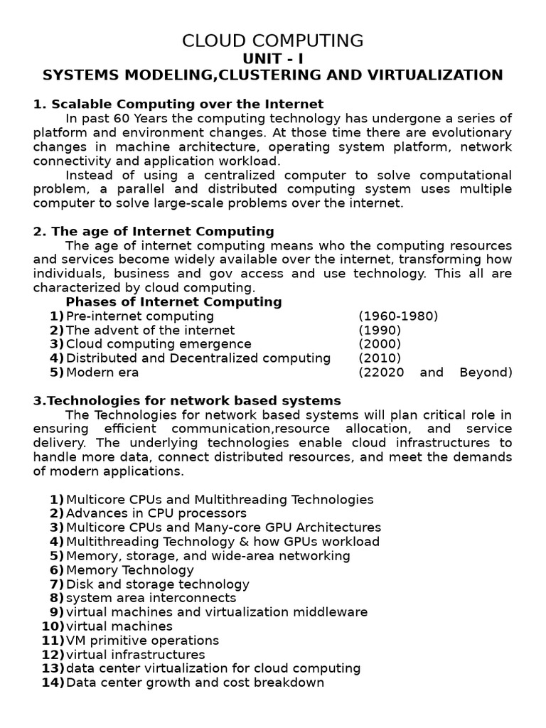 Virtualization in Cloud Computing Systems | PDF | Virtual Machine ...