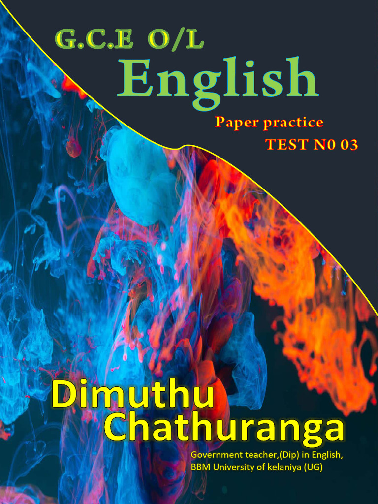 Test No 03 | PDF