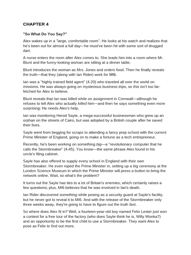 Just Mercy Chapter 4 5 Summary