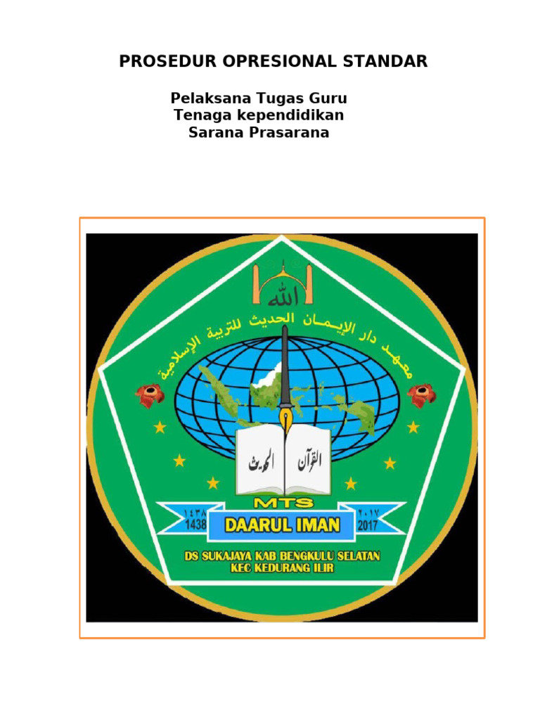 Panduan sop tendik pdf