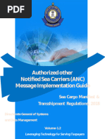 Notified Sea Carrier Other The ASC - ASA ANC - MIG - CSN - Version 1.2