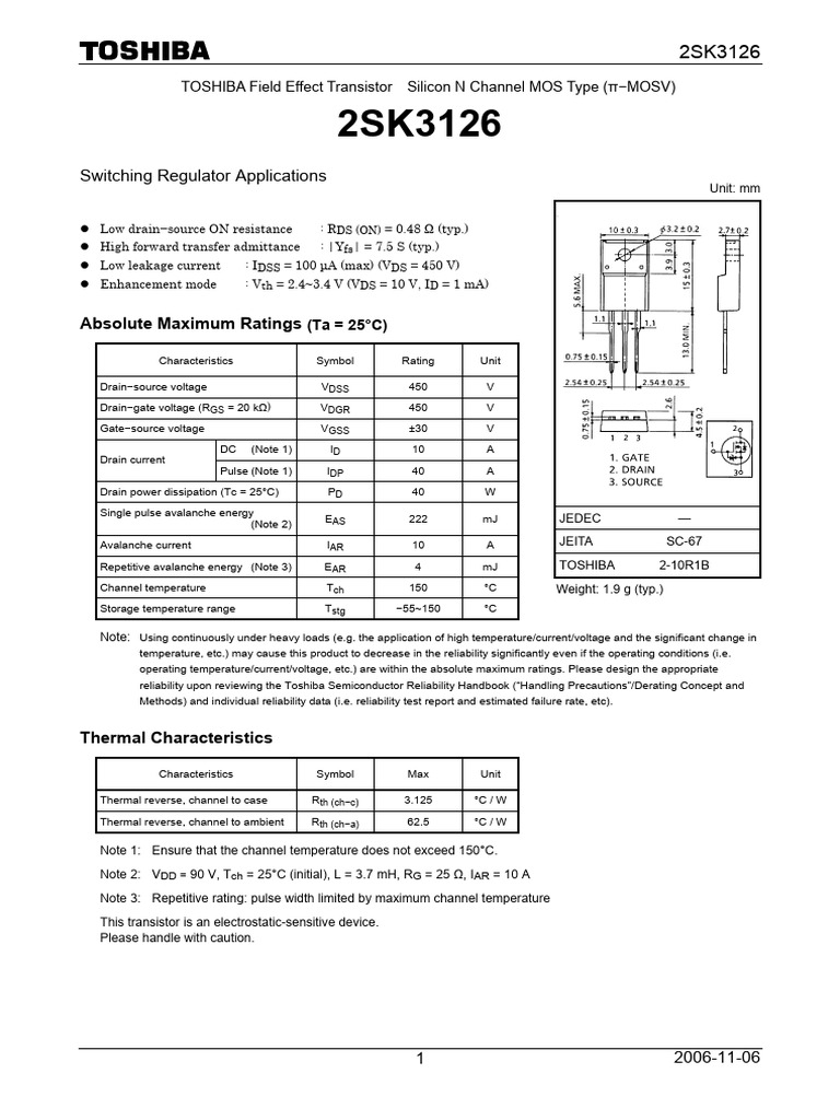 Switching regulator applications absolute maximum ratings pdf