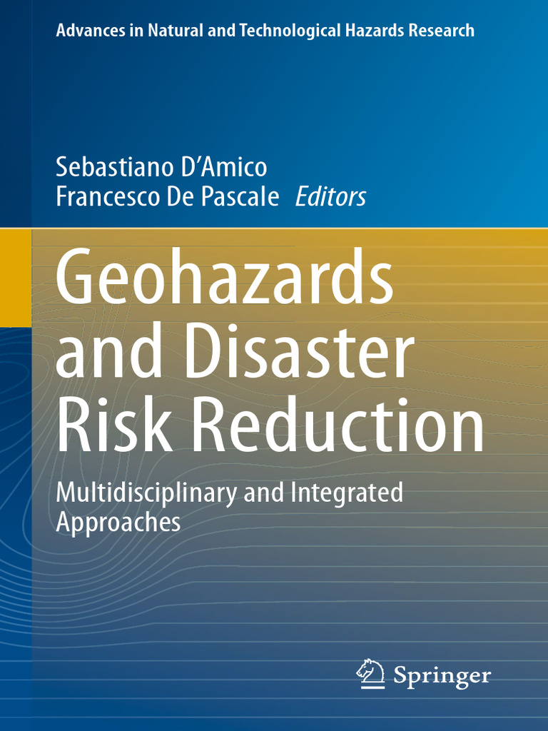 Advances In Natural And Technological Hazards Research 51 Sebastiano