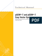 pGEM-T and pGEM-T Easy Vector Systems Protocol
