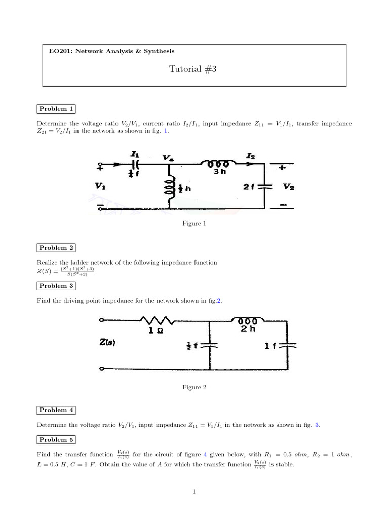 Engineering Network Analysis | PDF