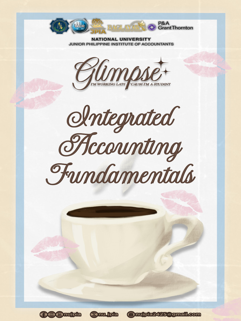 Glimpse 1 Module Integrated Accounting Fundamentals Pdf Debits