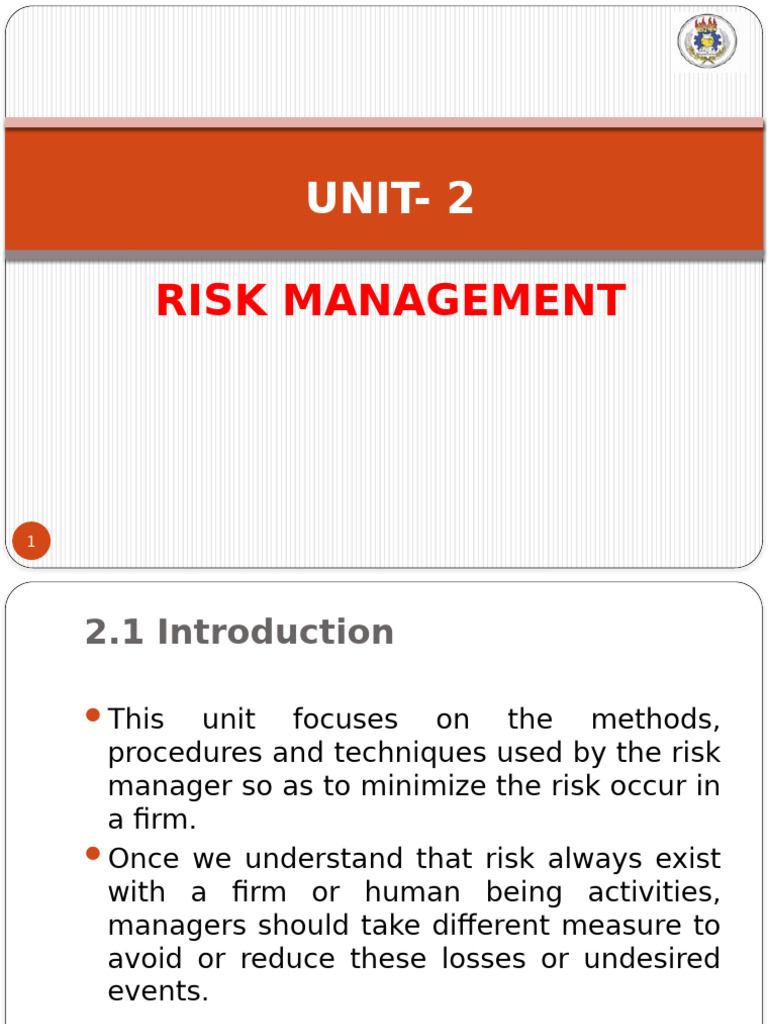 risk 2 | PDF | Risk | Risk Management