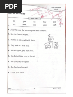 Group 5 Sound Booklet Activities | PDF