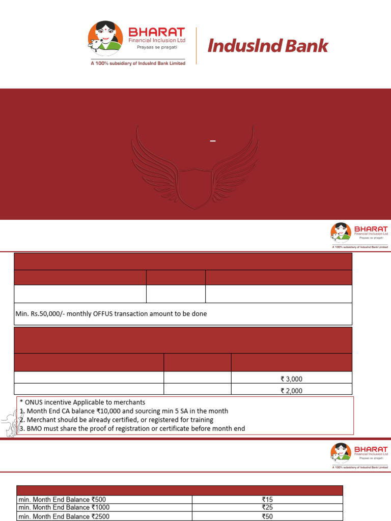 BMS Merchant Incentive Structure 01102024-31102024 | PDF | Finance ...