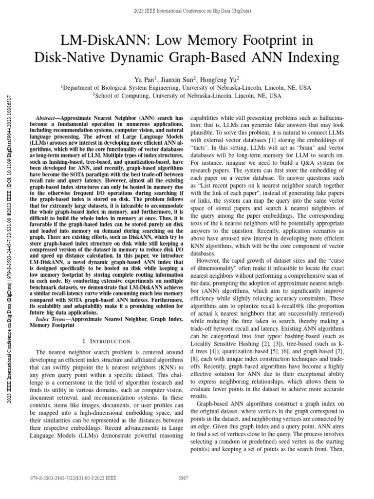 Big Data Graph Indexing Solution | PDF | Theoretical Computer Science ...