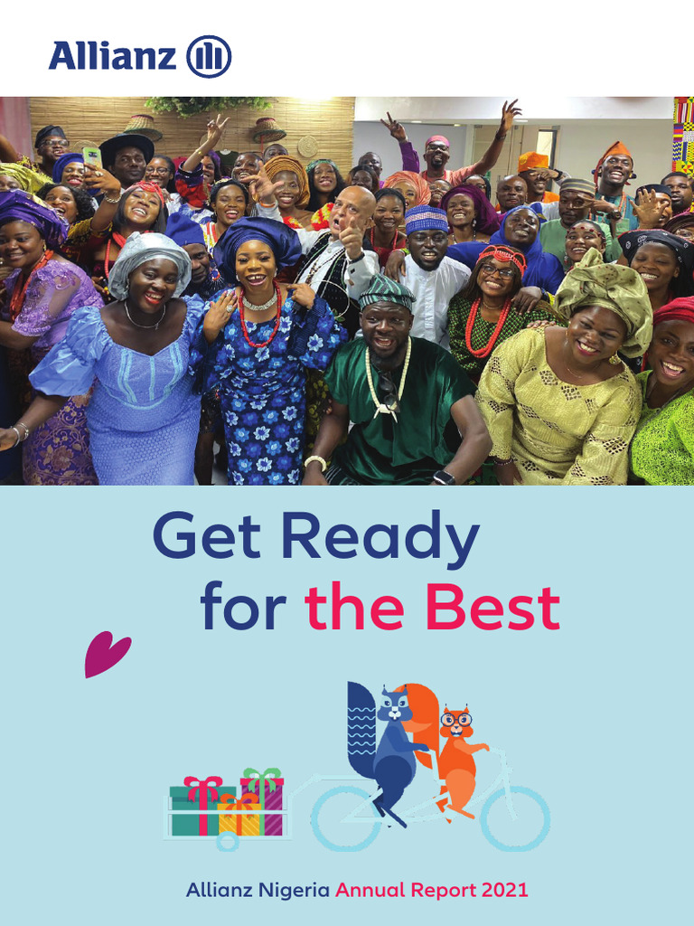Allianz Nigeria Annual Report 2021 PDF Cost Of Living Regulatory