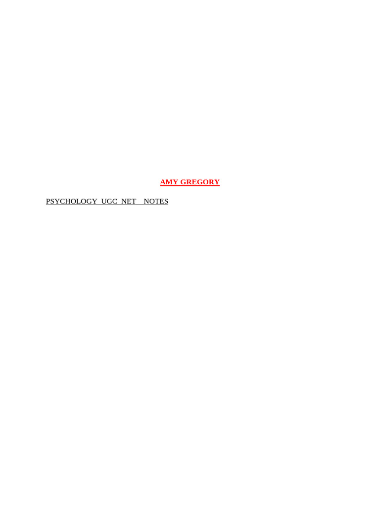 Psy Net Recent | PDF | Psychology | Unconscious Mind
