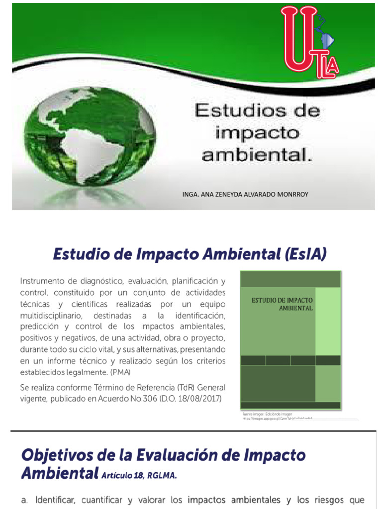 Estudios de Impacto Ambiental | PDF | Relaciones personales, crianza y ...